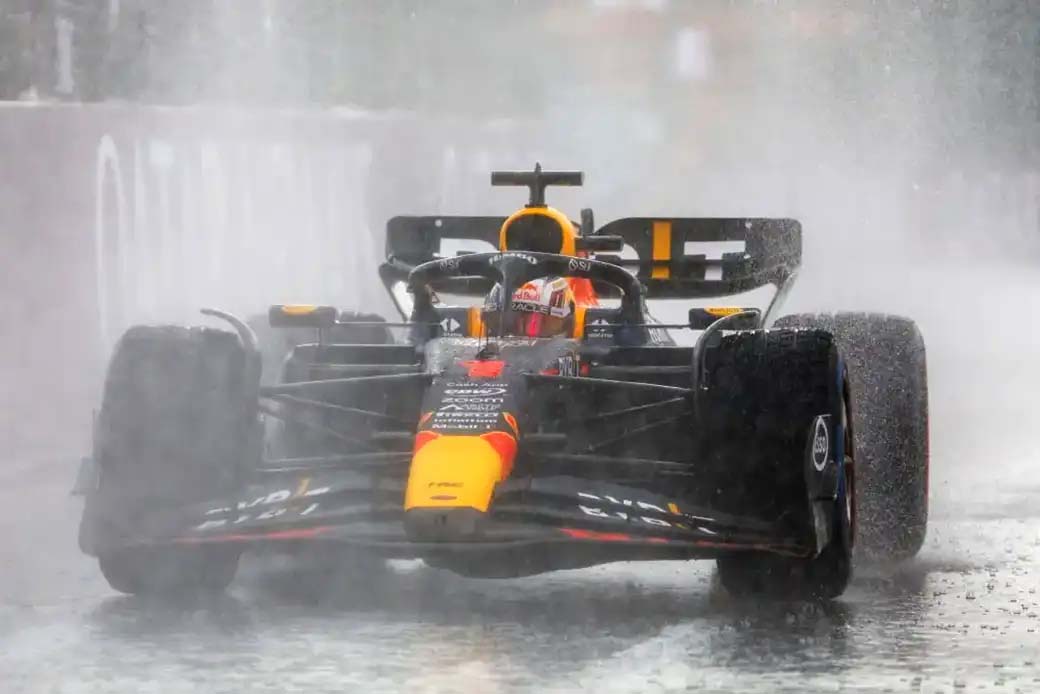 Max Verstappen no GP da Holanda de F1 em 2023 — Foto: ANP/Getty Images