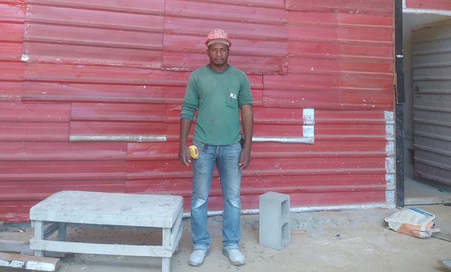 Stênio é microempreendedor da área da Construção civil (Foto: Arquivo pessoal)
